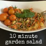 10min garden salad